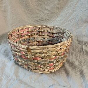 Handcrafted Multicolor Woven Basket